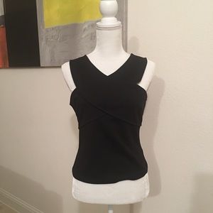 Black top with an open back